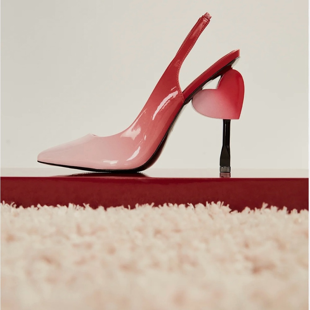 Brand new aldo Heart ombré heel!